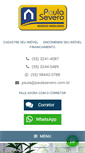 Mobile Screenshot of paulasevero.com.br